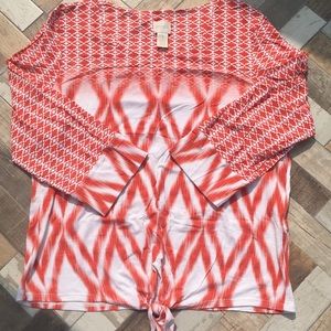 Chico’s knit top 3/4 sleeves
